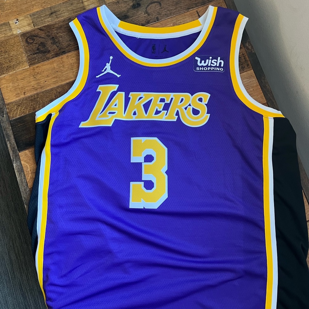 Nike Anthony Davis Lakers Jersey